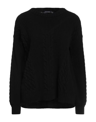 High Woman Sweater Black Size Xs Wool, Nylon