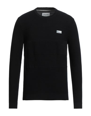 Jack & Jones Man Sweater Black Size Xxl Cotton