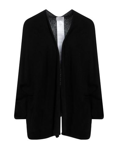 Marella Sport Woman Cardigan Black Size L Polyamide, Viscose, Wool, Cashmere