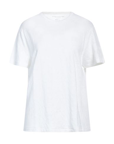 Majestic Filatures Woman T-shirt White Size 3 Linen, Elastane