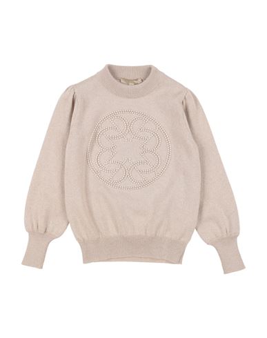 Elie Saab Babies'  Toddler Girl Sweater Beige Size 6 Cashmere, Viscose, Polyester In Neutral