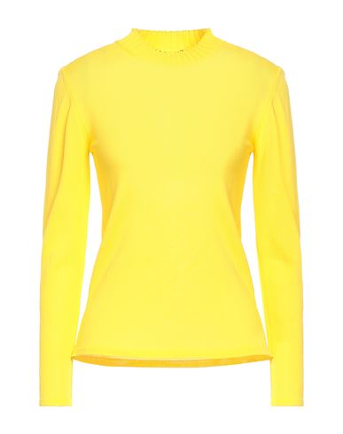 Les Bourdelles Des Garçons Woman Sweater Yellow Size 4 Rayon, Nylon