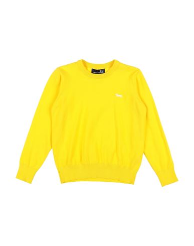 Harmont & Blaine Toddler Boy Sweater Yellow Size 6 Cotton In Yellow