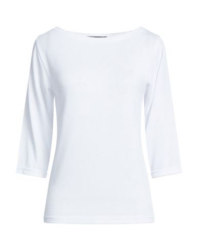 Compagnia Italiana Woman Sweater White Size L Viscose, Polyester, Elastane