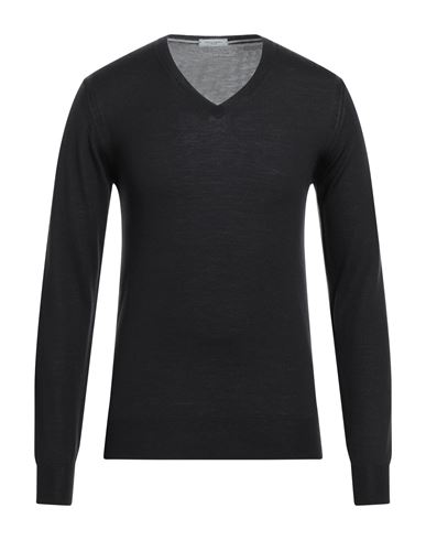 Paolo Pecora Man Sweater Dark Brown Size S Wool