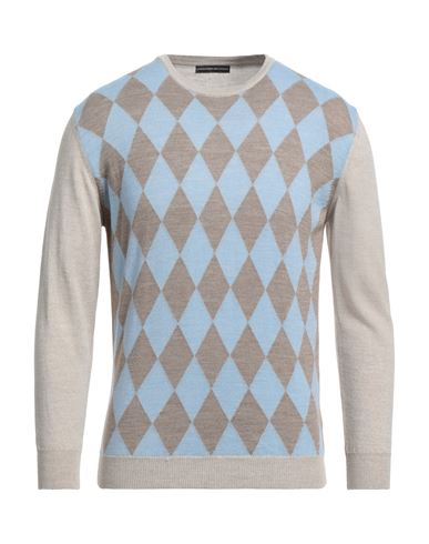 Alessandro Dell'acqua Man Sweater Beige Size S Wool, Acrylic