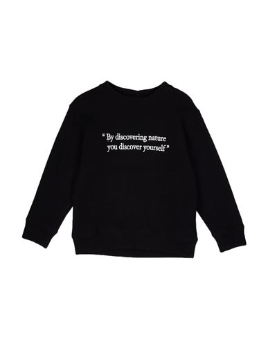 Paolo Pecora Toddler Girl Sweater Black Size 4 Acrylic, Cotton, Polyester In Black