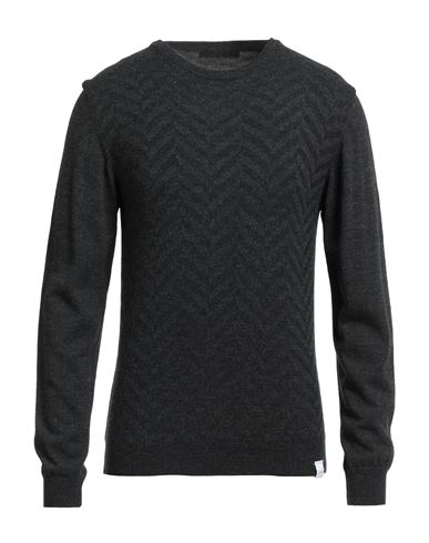 Exte Man Sweater Steel Grey Size Xl Wool, Acrylic