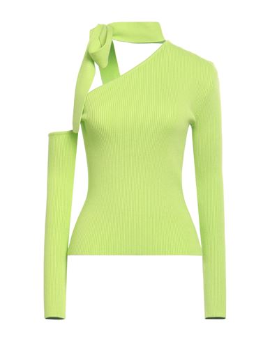 ANDERSSON BELL ANDERSSON BELL WOMAN SWEATER ACID GREEN SIZE M RAYON, POLYESTER, NYLON, WOOL
