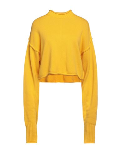 Sportmax Woman Sweater Yellow Size L Wool, Cashmere