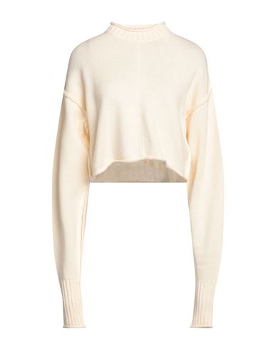 Shop Sportmax Woman Sweater Cream Size M Wool, Cashmere In White