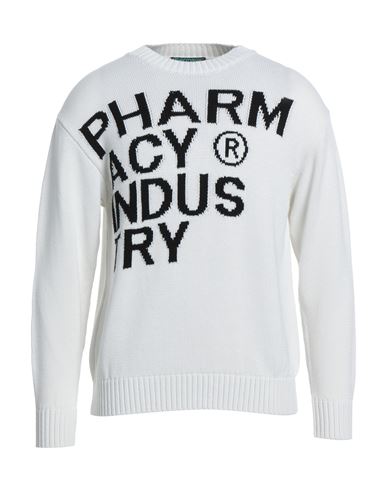 Pharmacy Industry Man Sweater White Size Xs Merino Wool, Acrylic