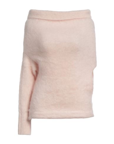 Sportmax Woman Sweater Blush Size S Mohair Wool, Wool, Polyamide, Elastane In Pink