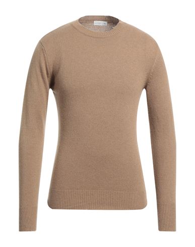 Become Man Sweater Camel Size 38 Wool, Polyamide In Beige