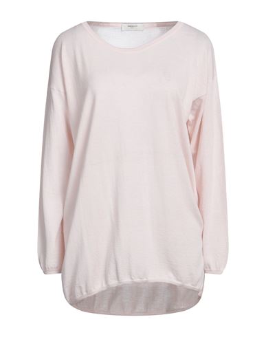 Nina 14.7 Woman Sweater Blush Size Xl Cashmere In Pink