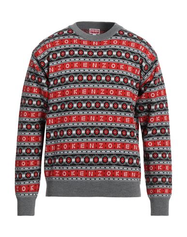 Shop Kenzo Man Sweater Red Size M Wool