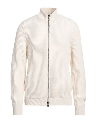 Fedeli Gerippter Cardigan Mit Reissverschluss In White