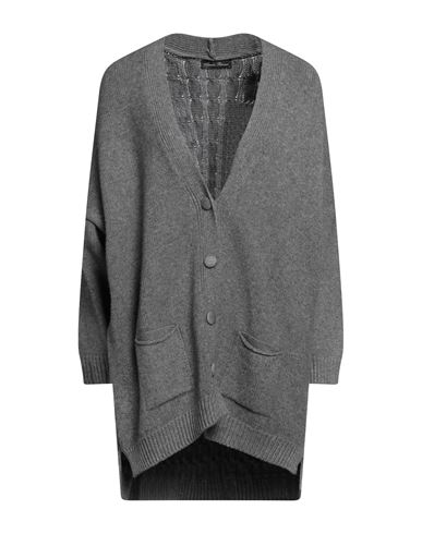 Amelie Rêveur Woman Cardigan Lead Size M/l Viscose, Polyester, Nylon In Gray