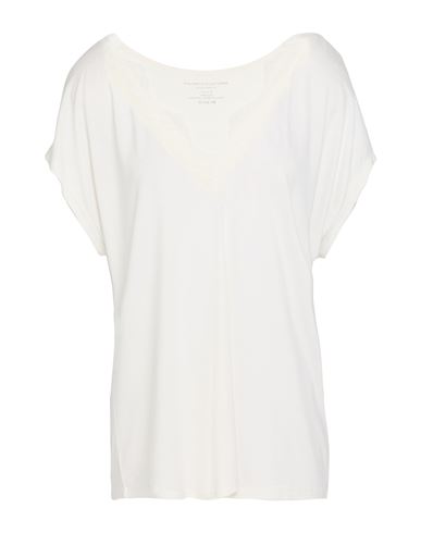 Shop Majestic Filatures Woman T-shirt White Size 4 Silk