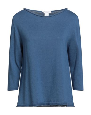 Bellwood Woman Sweater Slate Blue Size L Cotton