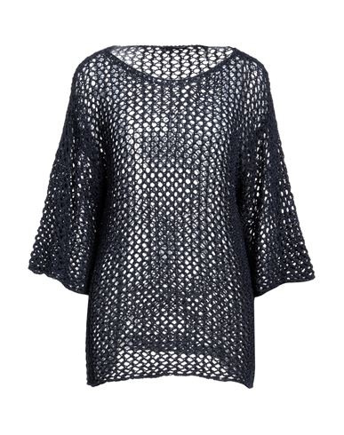 Shop Bellwood Woman Sweater Midnight Blue Size L/xl Cotton, Polyacrylic