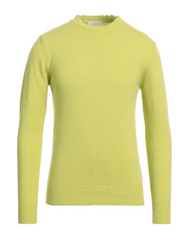 Darwin Man Sweater Light Green Size 40 Wool, Polyamide