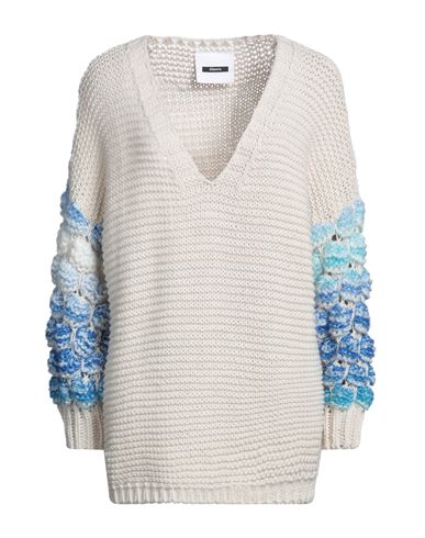 Dimora Woman Sweater Cream Size Onesize Acrylic, Wool, Viscose, Alpaca Wool In White