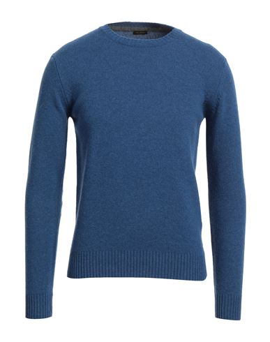 Ne Pas Man Sweater Blue Size Xxl Virgin Wool