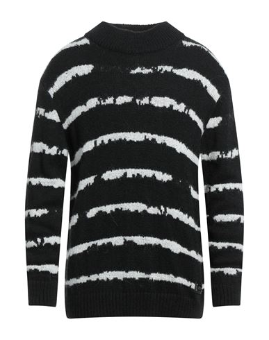 Gaelle Paris Gaëlle Paris Man Sweater Black Size L Acrylic, Polyamide, Alpaca Wool