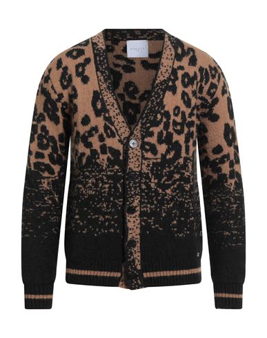 Gaelle Paris Gaëlle Paris Man Cardigan Camel Size S Acrylic, Polyamide, Alpaca Wool In Brown
