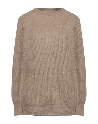 Max Mara Woman Sweater Dove Grey Size L Mohair Wool, Polyamide, Wool