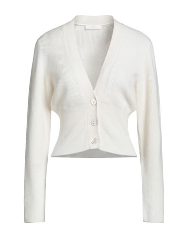 Fedeli Woman Cardigan Ivory Size 8 Cashmere In White