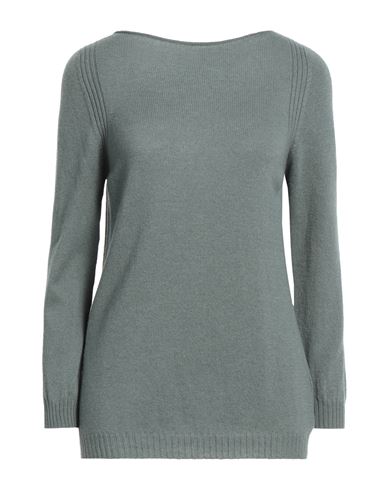 Fedeli Woman Sweater Sage Green Size 8 Cashmere