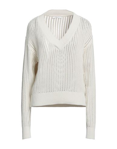 Fedeli Woman Sweater Beige Size 6 Cotton