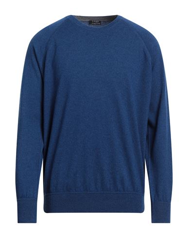 Barba Napoli Man Sweater Blue Size 44 Cashmere