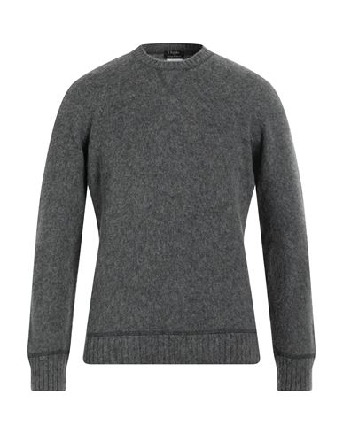 Barba Napoli Man Sweater Grey Size 46 Virgin Wool