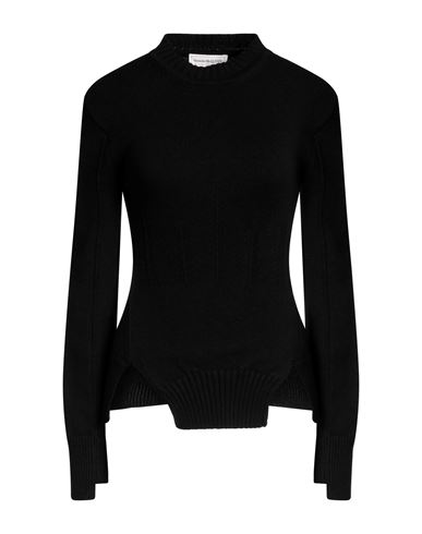 Alexander Mcqueen Woman Sweater Black Size L Cashmere