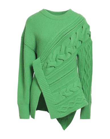 Alexander Mcqueen Woman Sweater Green Size M Wool