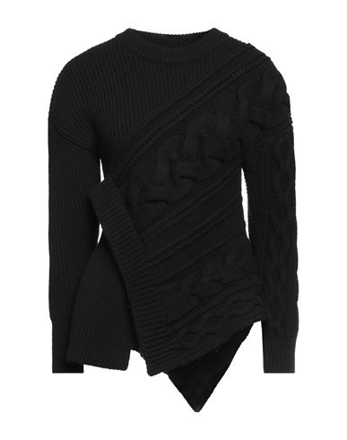 Alexander Mcqueen Woman Sweater Black Size M Wool
