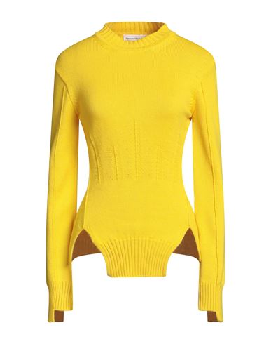 Alexander Mcqueen Woman Sweater Yellow Size M Cashmere