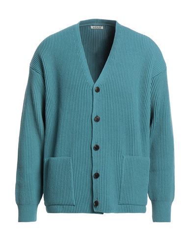 Auralee Man Cardigan Deep Jade Size 5 Wool In Green | ModeSens