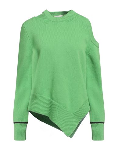 Alexander Mcqueen Woman Sweater Light Green Size M Wool, Polyamide, Elastane, Cotton