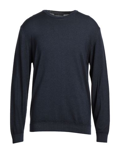 Daniele Fiesoli Man Sweater Navy Blue Size 3xl Merino Wool