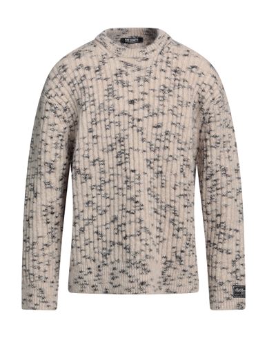 Raf Simons Man Sweater Dove Grey Size Xs Mohair Wool, Wool, Polyamide