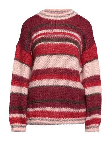 P.a.r.o.s.h P. A.r. O.s. H. Woman Sweater Tomato Red Size S Mohair Wool, Polyamide, Wool, Metallic Fiber