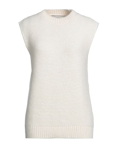 Stella Mccartney Woman Sweater Cream Size 4-6 Alpaca Wool, Polyamide, Wool In White