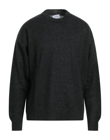 Amish Man Sweater Steel Grey Size M Acrylic, Mohair Wool, Polyamide