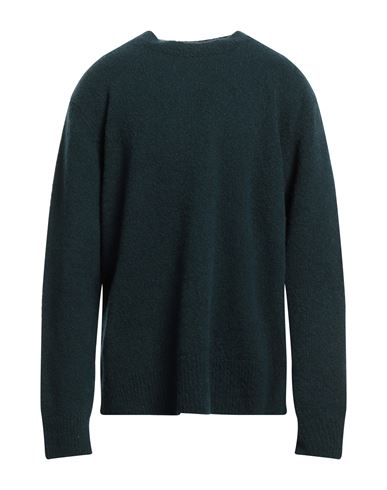 Dries Van Noten Man Sweater Deep Jade Size Xl Merino Wool, Cashmere, Polyamide In Green