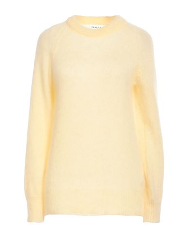 P.a.r.o.s.h P. A.r. O.s. H. Woman Sweater Light Yellow Size L Mohair Wool, Polyamide, Wool