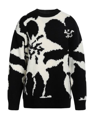 Shop Dries Van Noten Man Sweater Black Size S Wool